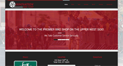 Desktop Screenshot of innovationbikeshop.com